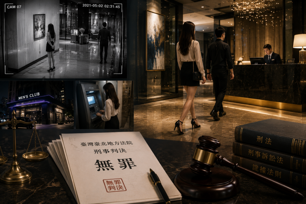 監視器裡的從容步伐：一件會館乘機性交案的無罪解析 2