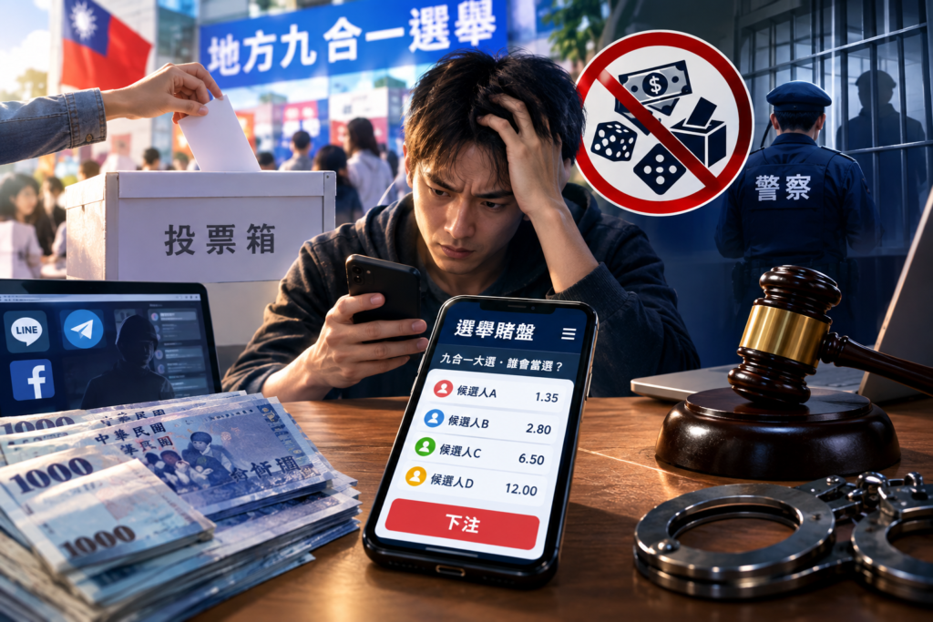 【選罷法】年底選舉想小賭怡情？小心破財又吃官司！ 2