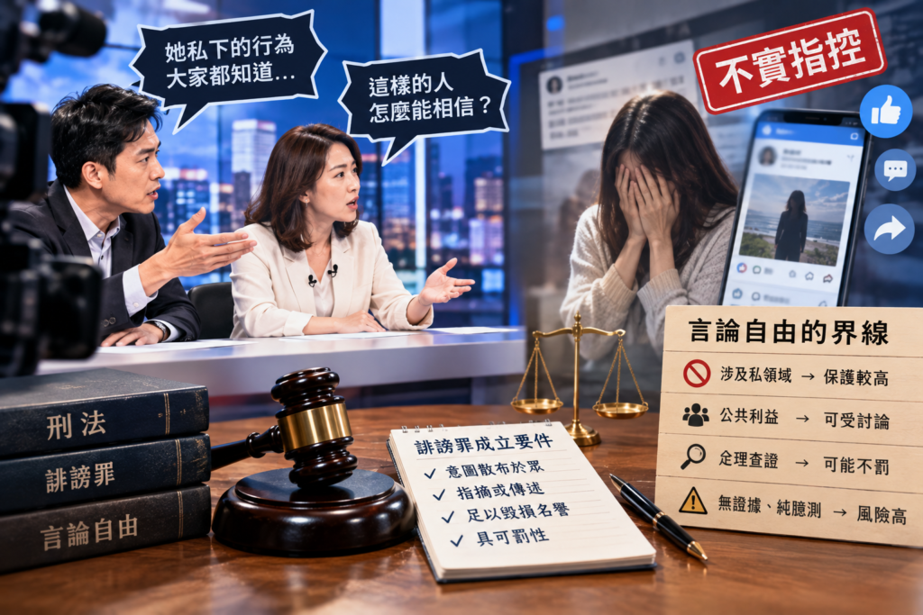 【刑事】言論自由的界線?-淺談我國就誹謗罪於司法實務上之判斷 2
